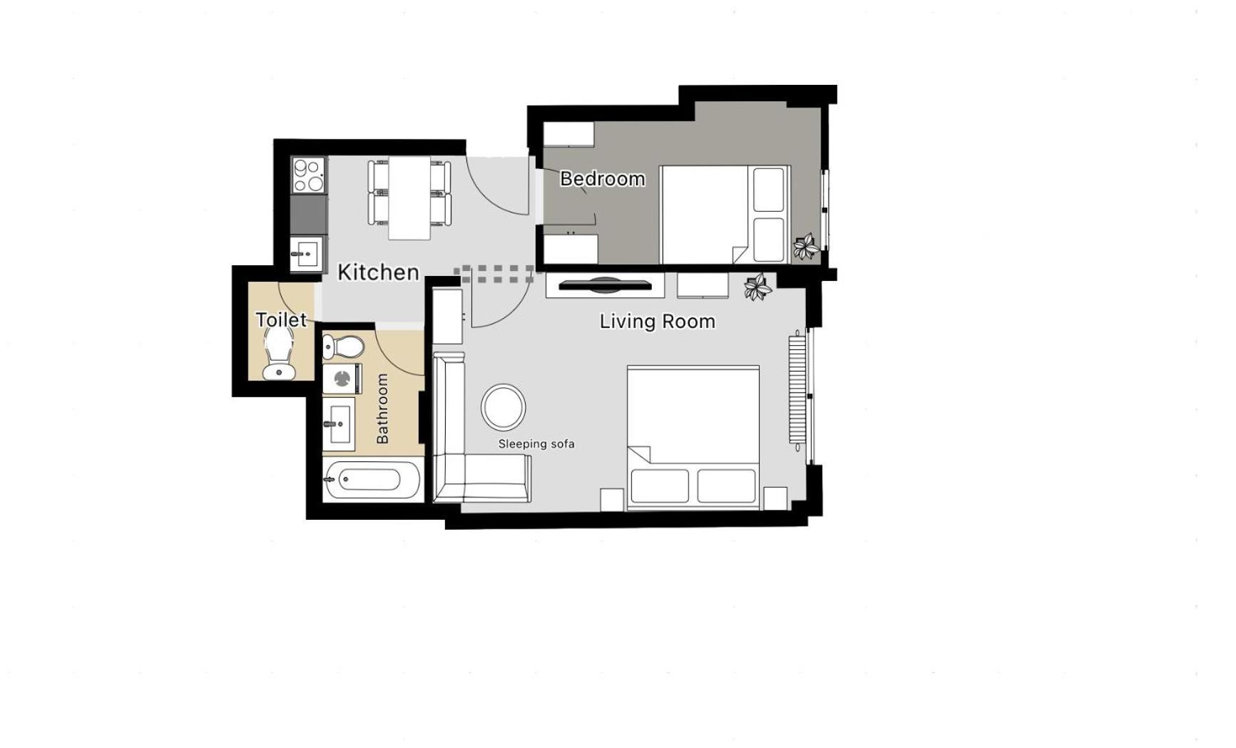 2Br 1,5Bath Chic City Suite Near Wenceslas Square Praag Buitenkant foto