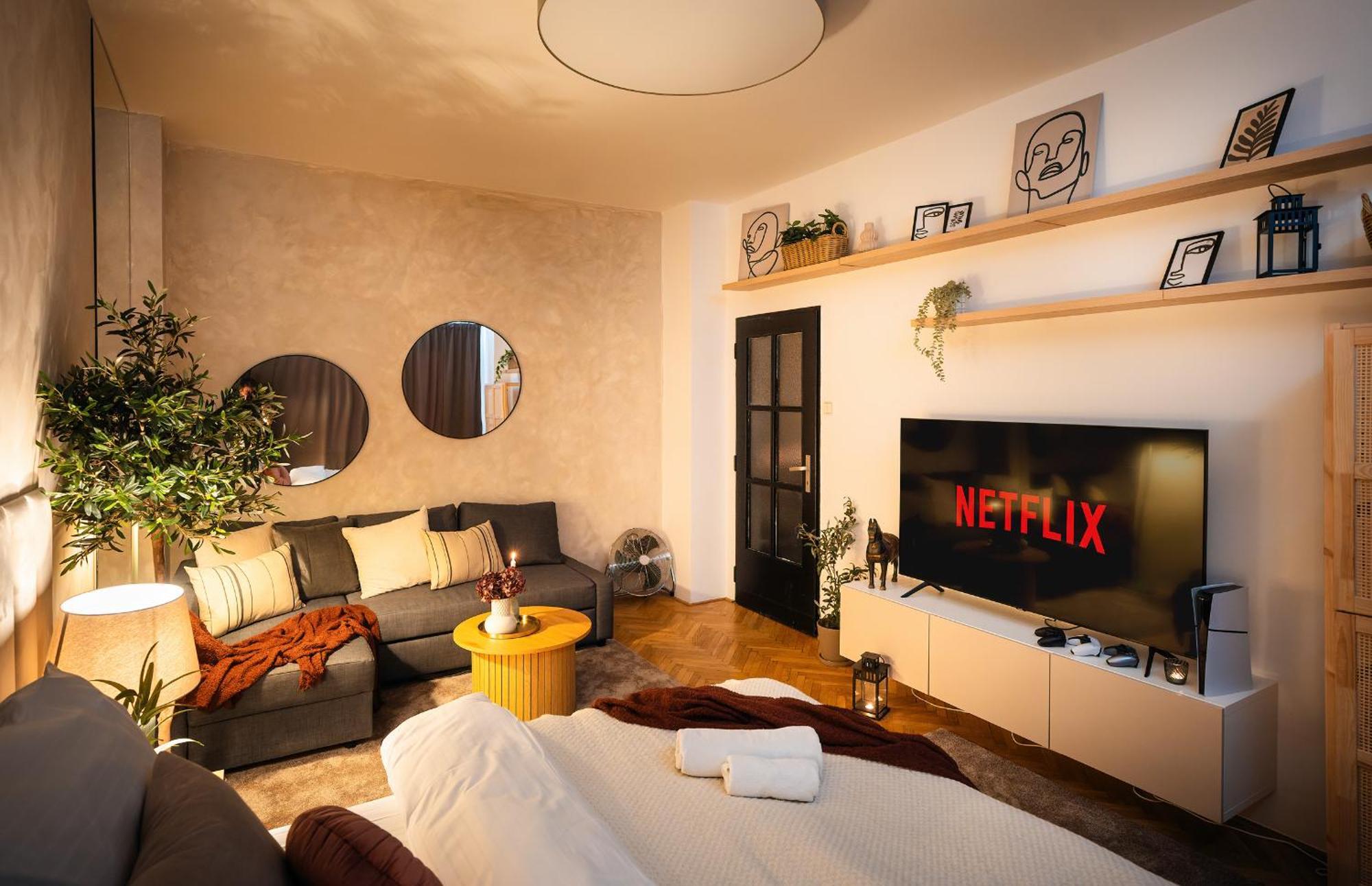 2Br 1,5Bath Chic City Suite Near Wenceslas Square Praag Buitenkant foto