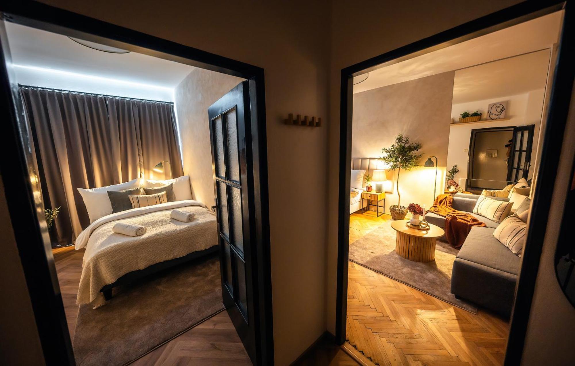 2Br 1,5Bath Chic City Suite Near Wenceslas Square Praag Buitenkant foto